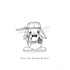 Studio Keutels Motivational Cards 5 - You are doing great