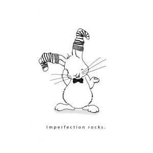 Studio Keutels Motivational Cards 7 - Imperfection rocks