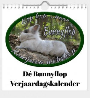  Dé Bunnyflop Verjaardagskalender