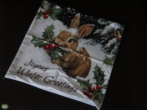 Bunnyflop Konijnen Webshop Kussenhoes Christmas Winter (45x45cm)