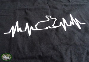 Shirt Bunny Heartbeat - afbeelding