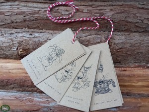 Studio Keutels Kerst Cadeau Tags (set/8)