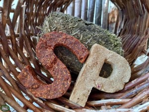 Bunnyflop Konijnen Webshop Sinterklaas Bunny Letter (8cm)