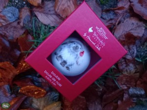 Wrendale Designs Kerstbal Konijn 