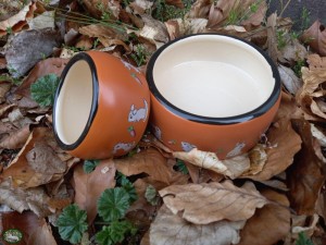 Nobby Voerbak / Drinkbak set/2 (125ml en 250ml)